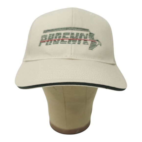 Phoenix Embroidered Logo Strap Cap Trucker Baseball Hat Sandwich Brim Khaki - Picture 9 of 13